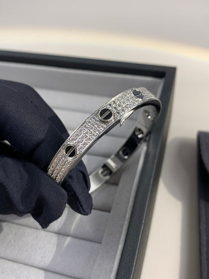 1:1 Cartier black stud love bracelet