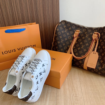 1:1 LV Black Shoelace buckle Sneakers