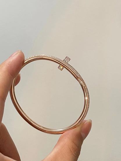 1:1 Cartier Gold Nail full diamond bracelet