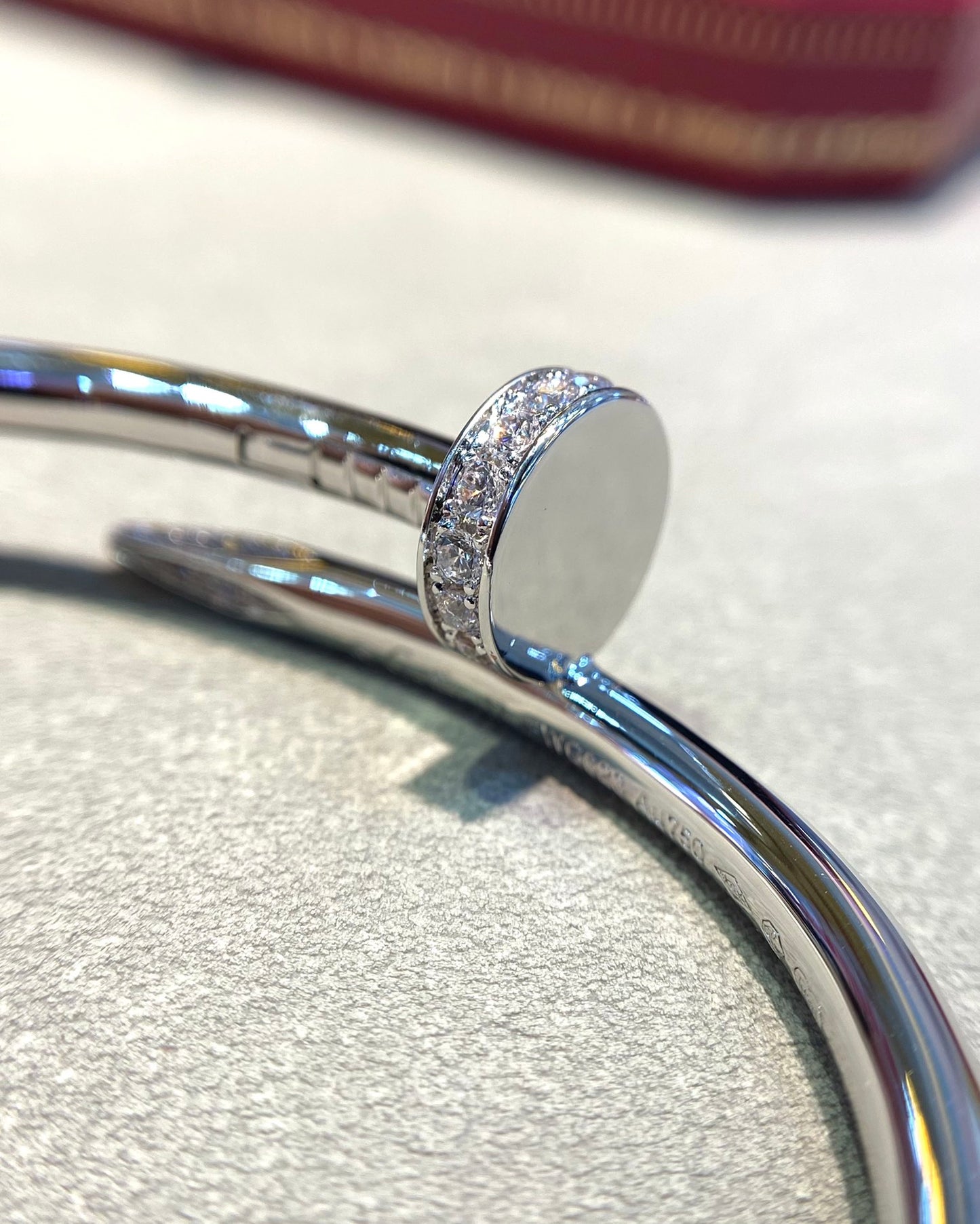 1:1 Cartier Silver Juste un Clou nail bracelet