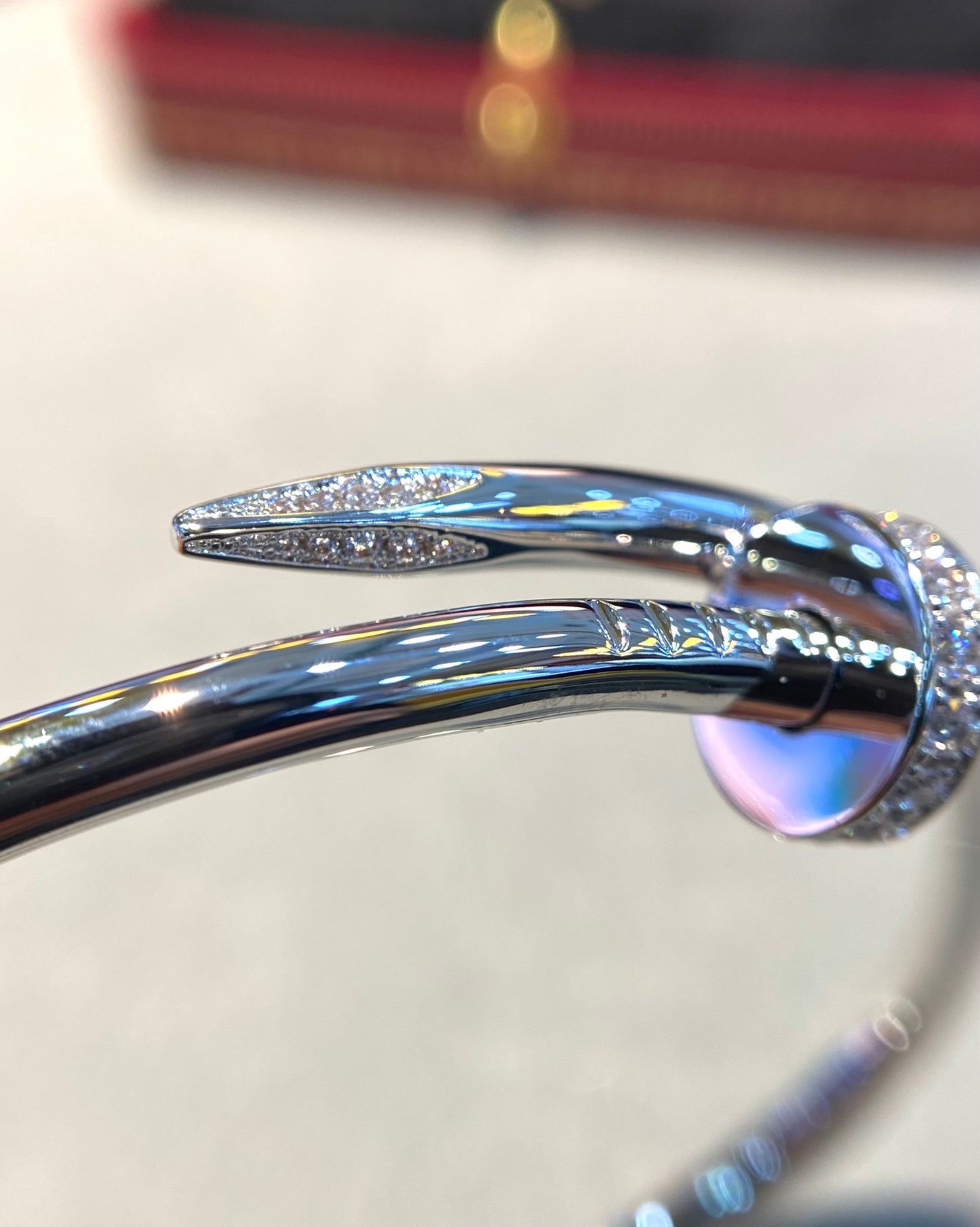 1:1 Cartier Silver Juste un Clou nail bracelet