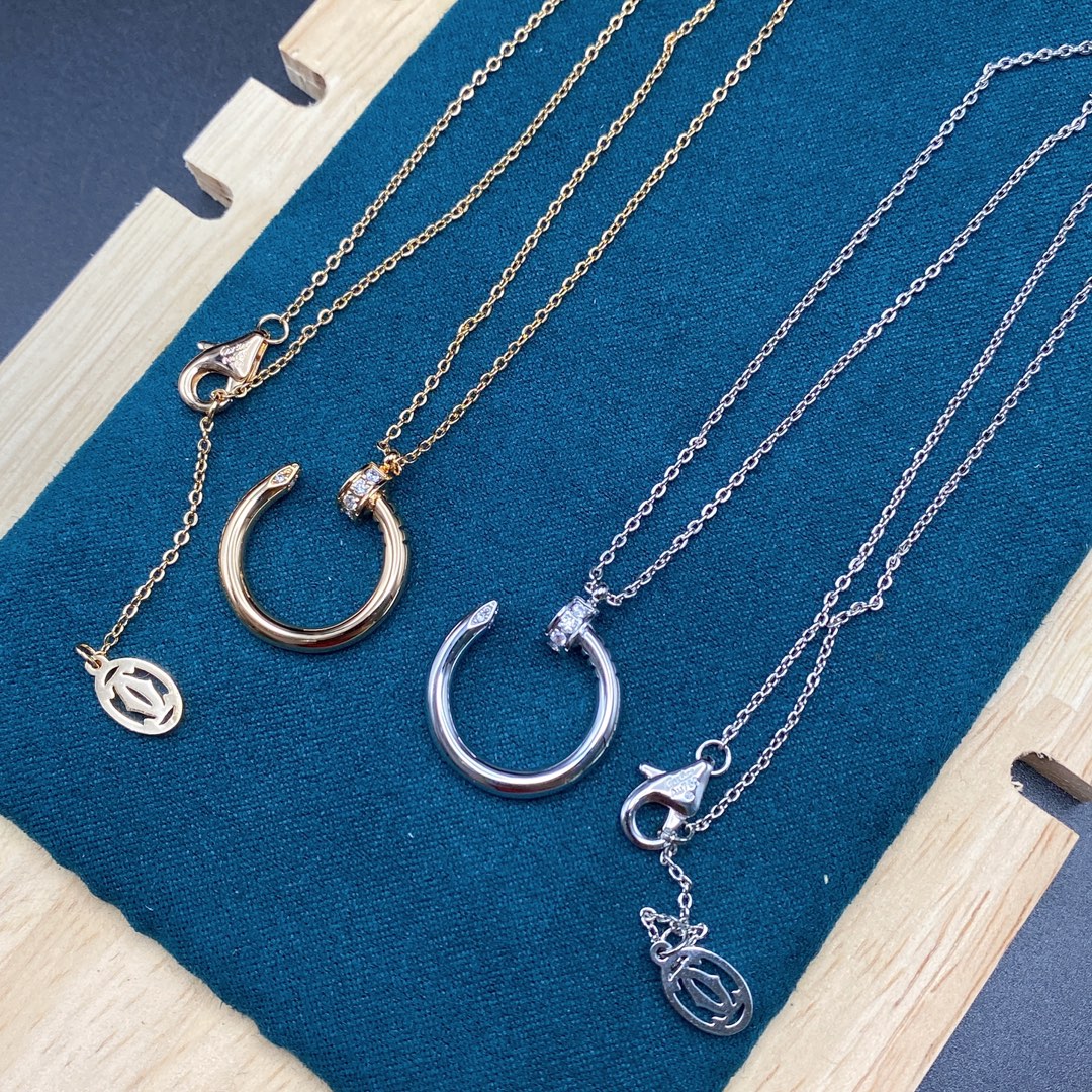 1:1 Cartier Nail Necklace