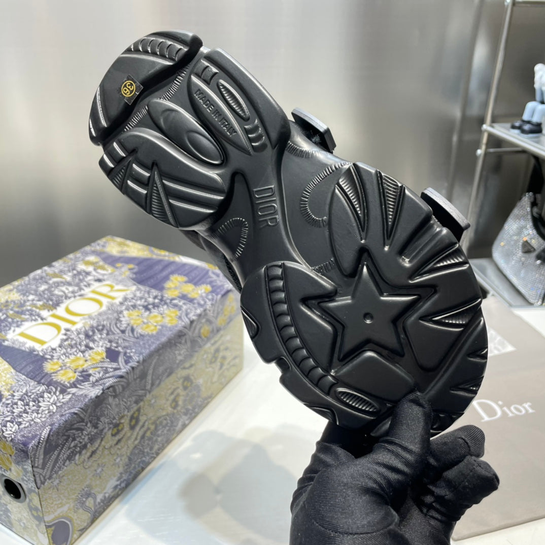 1:1 Dior Black Platform sandals