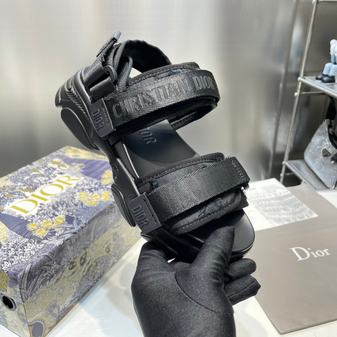 1:1 Dior Black Platform sandals