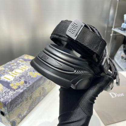 1:1 Dior Black Platform sandals