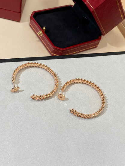 1:1 Clash de Cartier Rose gold studded earrings