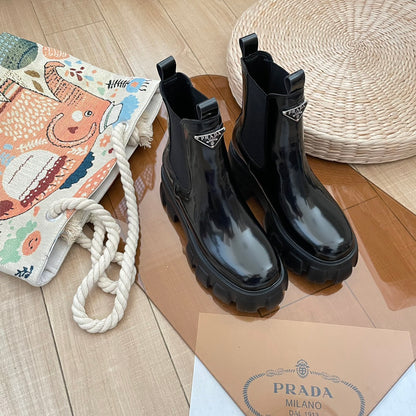 1:1 Prada Chelsea Boots