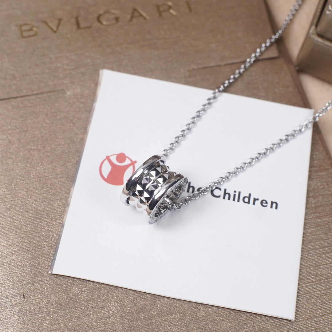 1:1 Bulgari Little Red Man Charity Necklace
