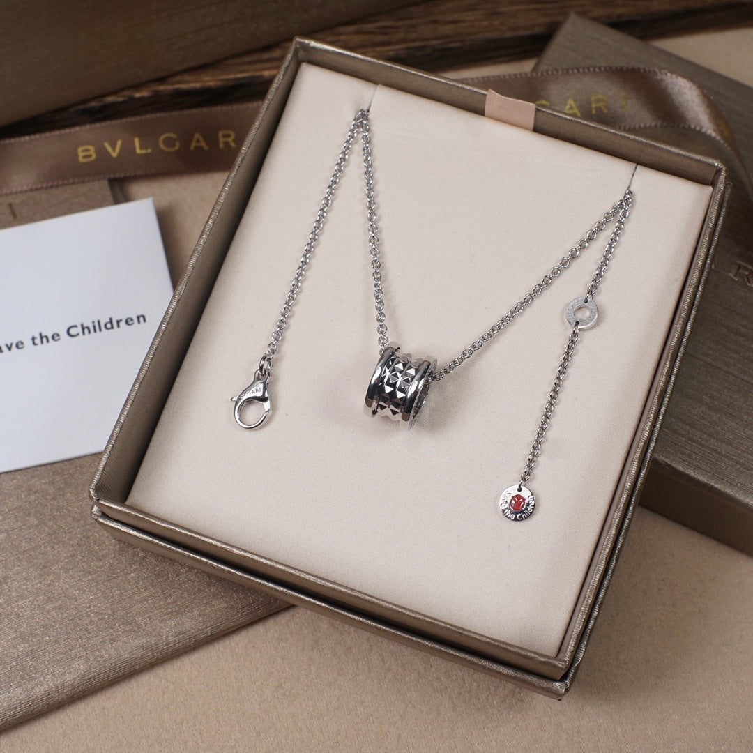 1:1 Bulgari Little Red Man Charity Necklace