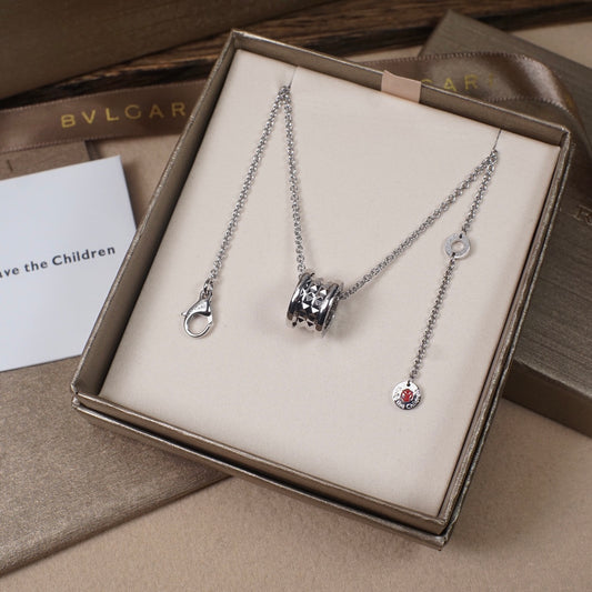 1:1 Bulgari Little Red Man Charity Necklace