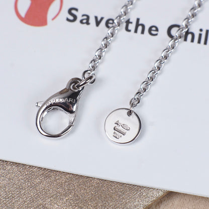 1:1 Bulgari Little Red Man Charity Necklace