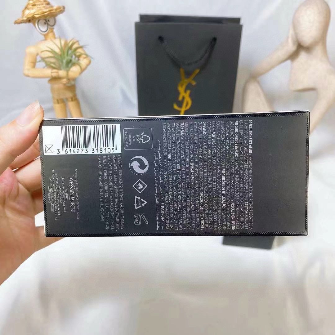 1:1 YSL Men's Avant-garde Black Bottle Fragrance Edition 100ml