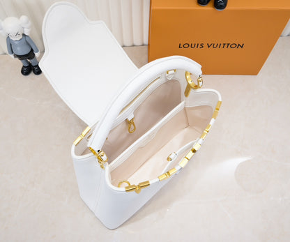 Original quality White Capucines GM