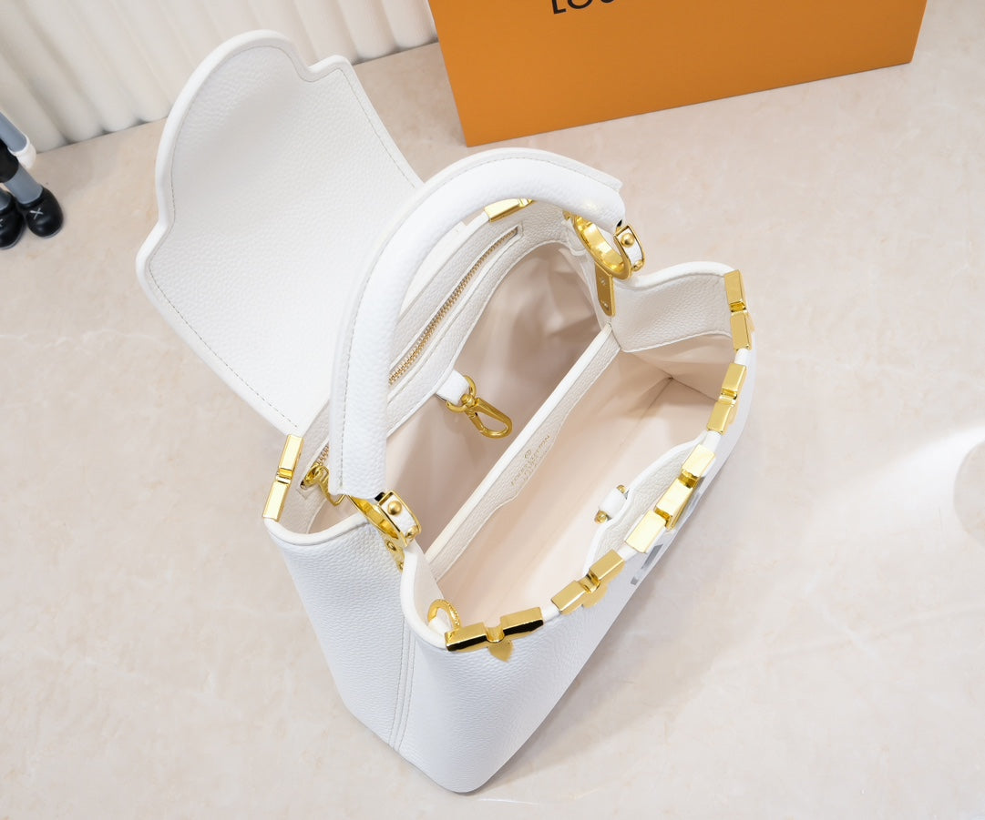 Original quality White Capucines MM