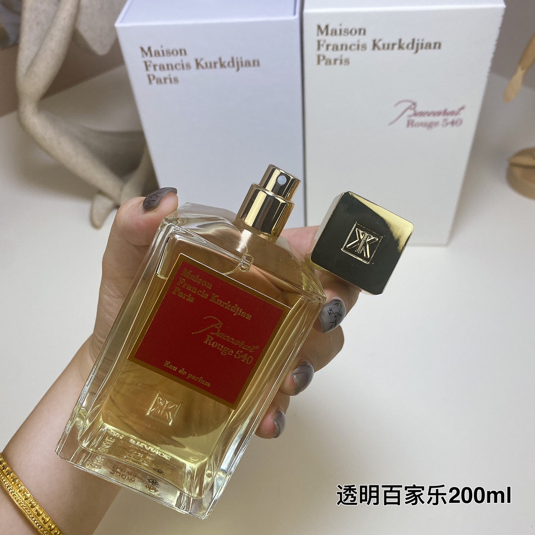 1:1 MFK Clear Bottle Baccarat Rouge 540 200ml