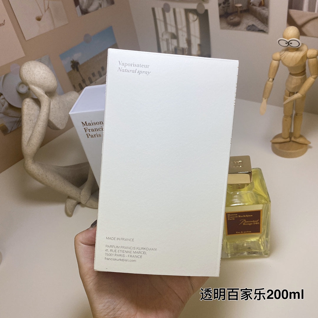 1:1 MFK Clear Bottle Baccarat Rouge 540 200ml