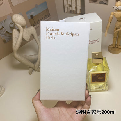 1:1 MFK Clear Bottle Baccarat Rouge 540 200ml