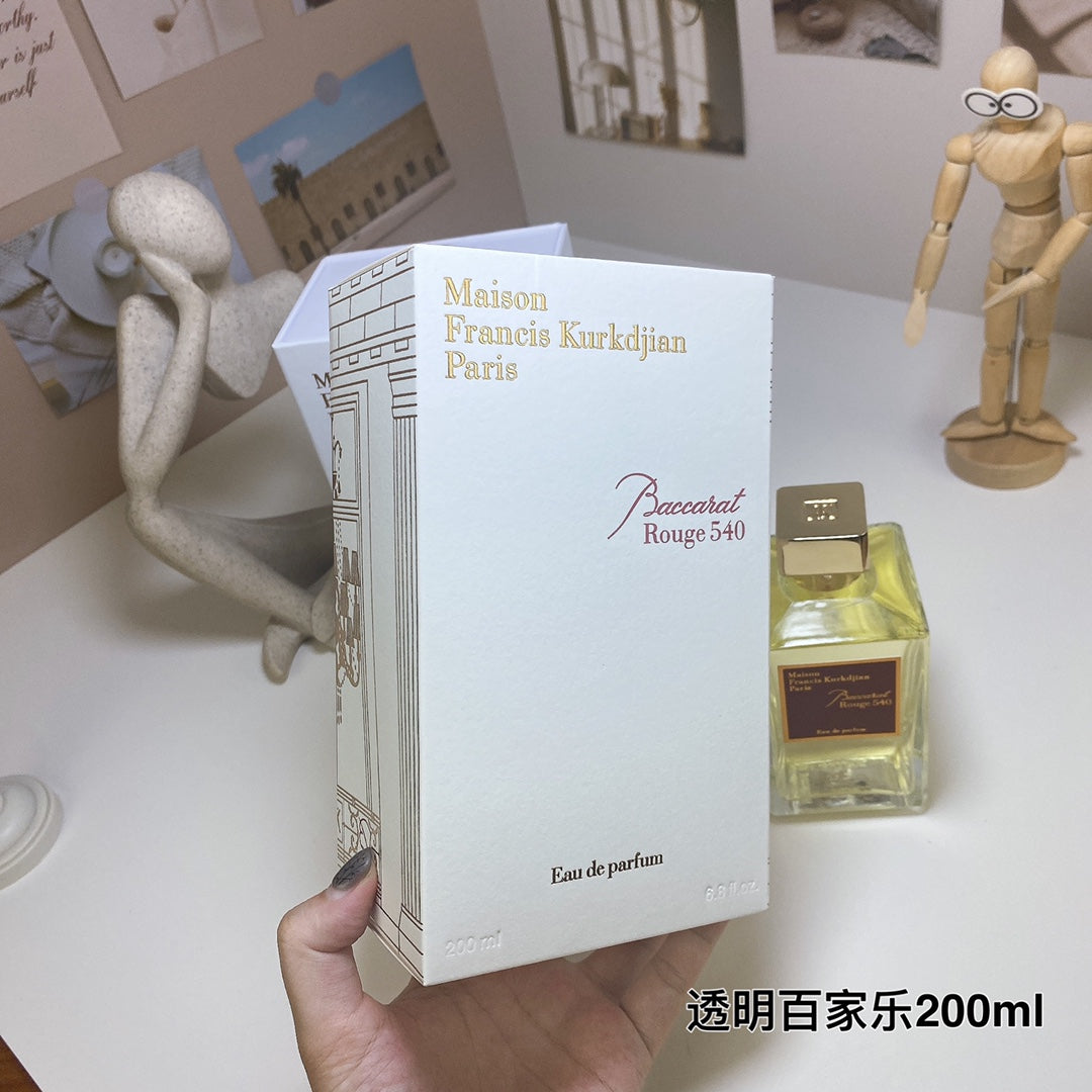 1:1 MFK Clear Bottle Baccarat Rouge 540 200ml