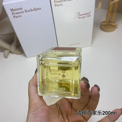 1:1 MFK Clear Bottle Baccarat Rouge 540 200ml
