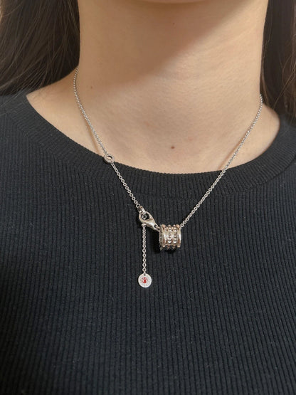 1:1 Bulgari Little Red Man Charity Necklace