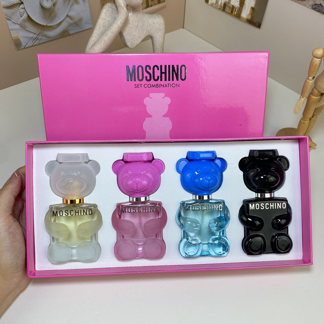 1:1 Moschino Pink Teddy Bear Sample Set 30ml x 4