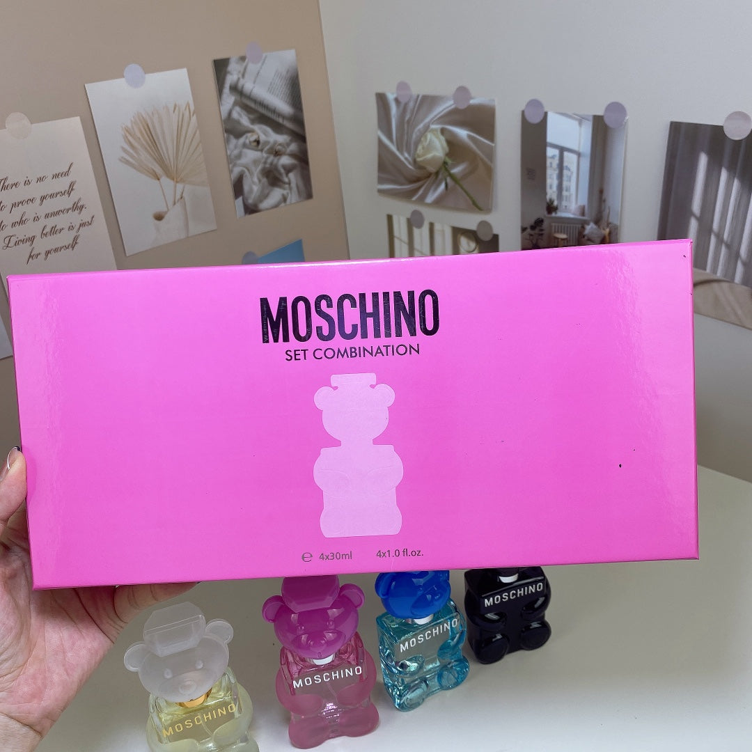 1:1 Moschino Pink Teddy Bear Sample Set 30ml x 4