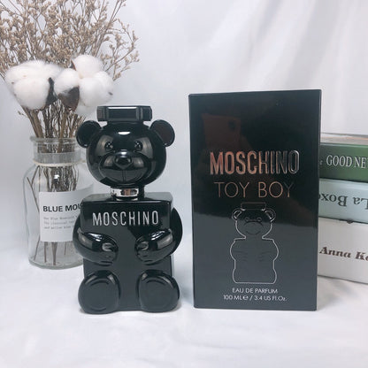 1:1 MOSCHINO TOY BOY Black Teddy Bear Men's Perfume 100ml