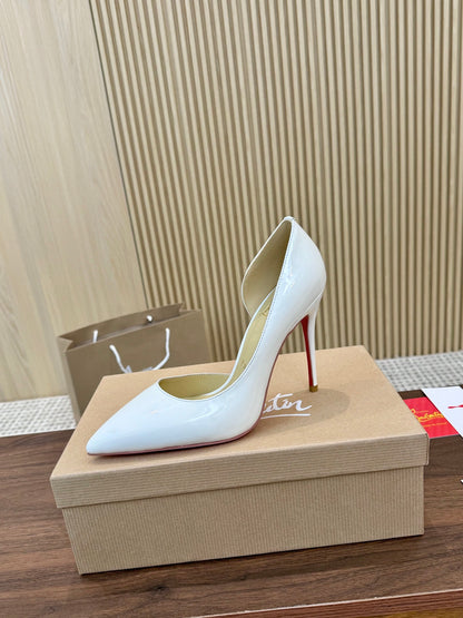 1:1 Christian Louboutin White Side cut