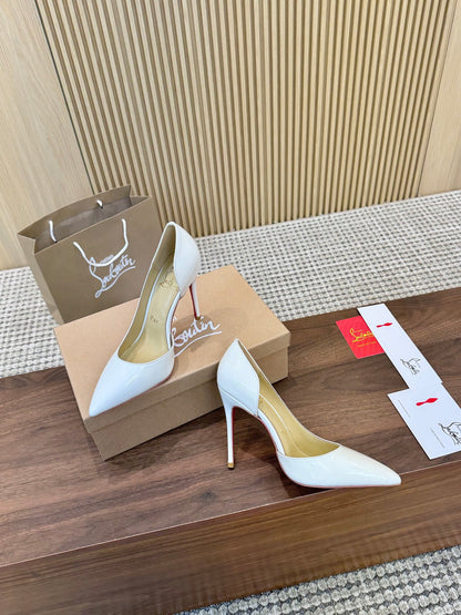 1:1 Christian Louboutin White Side cut