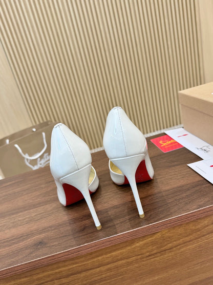 1:1 Christian Louboutin White Side cut