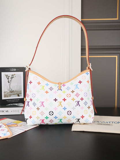 1:1 LV x Takashi Murakami Carryall White Tricolor CarryAll