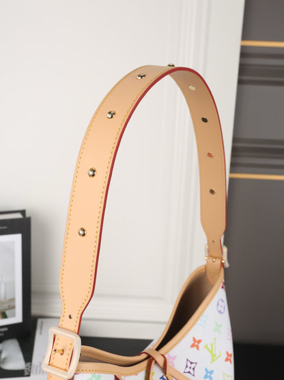 1:1 LV x Takashi Murakami Carryall White Tricolor CarryAll