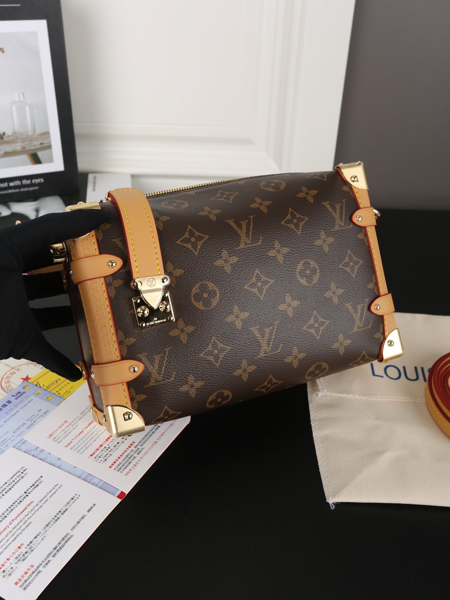 Original quality Monogram Side Trunk PM