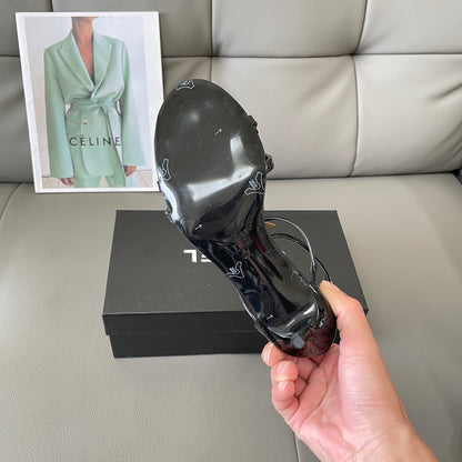 1:1 YSL Letter buckle sandals