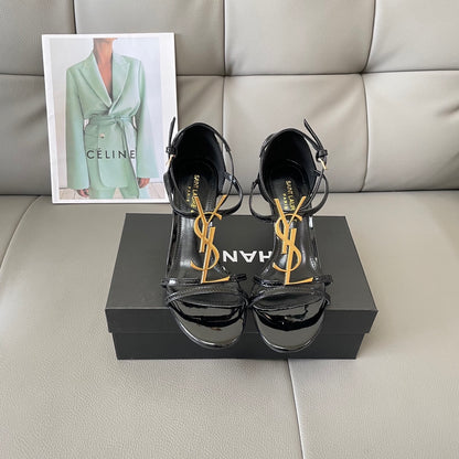 1:1 YSL Letter buckle sandals