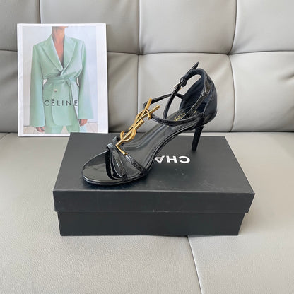 1:1 YSL Letter buckle sandals