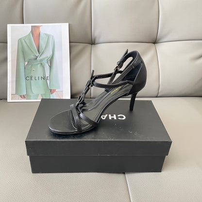 1:1 YSL Letter buckle sandals