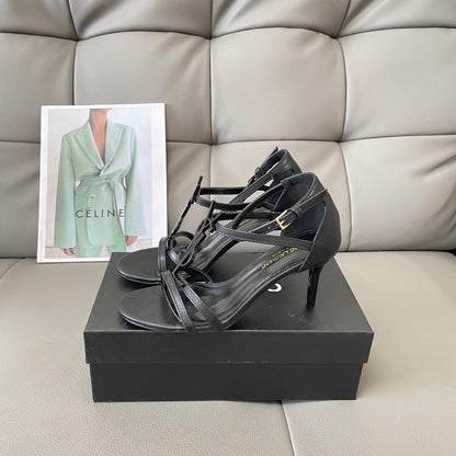 1:1 YSL Letter buckle sandals