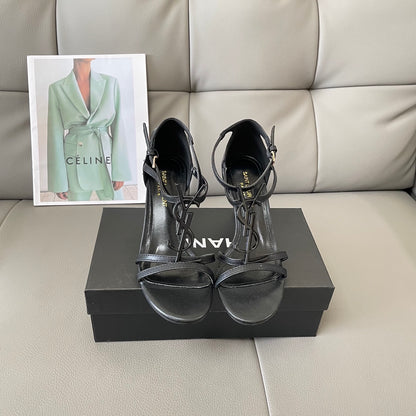 1:1 YSL Letter buckle sandals