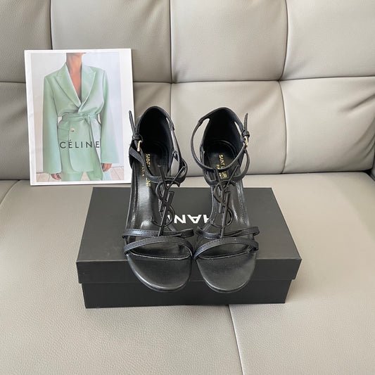 1:1 YSL Letter buckle sandals