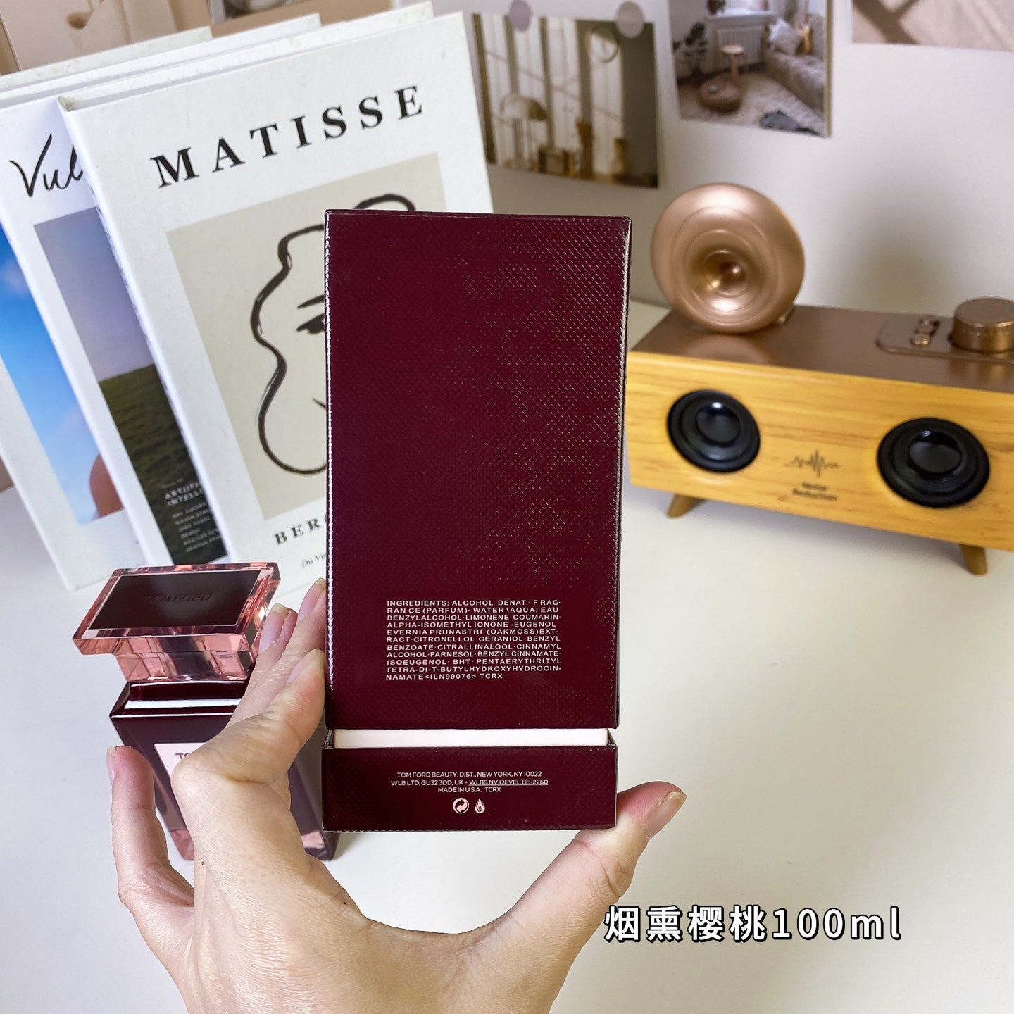 1:1 Tom Ford Smoky Cherry Unisex Fragrance 100ml