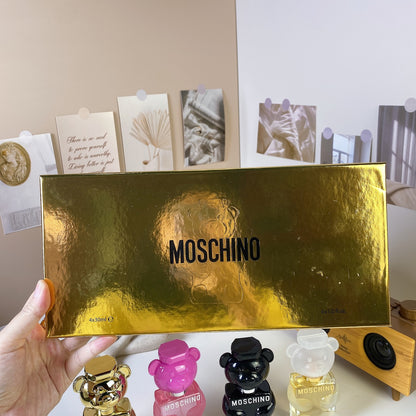 1:1 Moschino Golden Teddy Bear Sample Set 30ml x 4