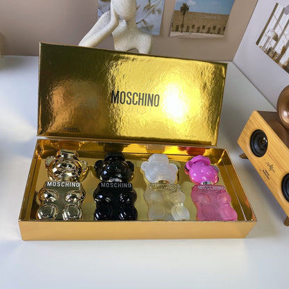 1:1 Moschino Golden Teddy Bear Sample Set 30ml x 4