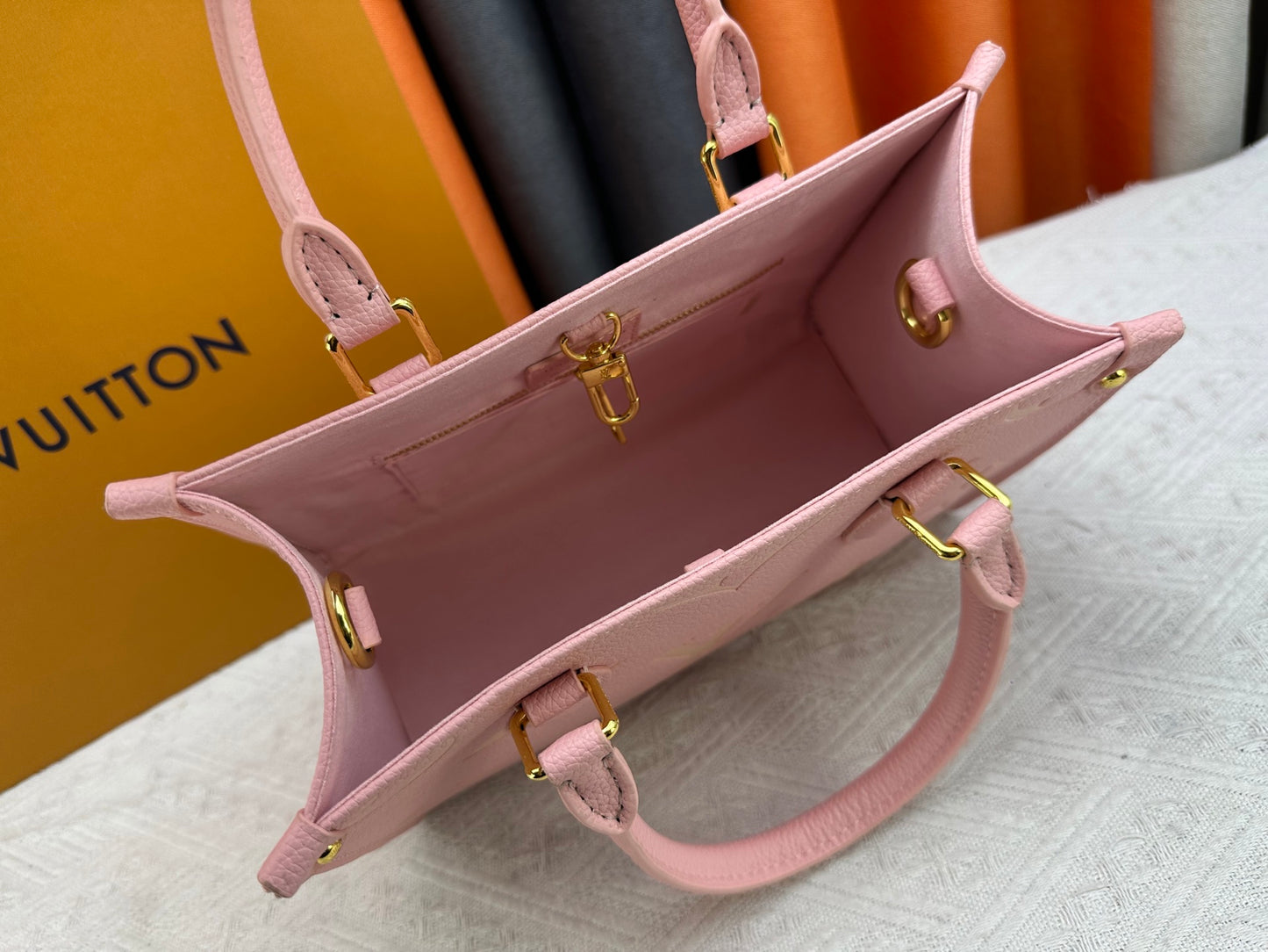 1:1 Pink Monogram OnTheGo