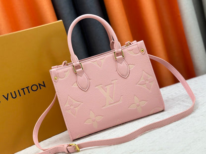 1:1 Pink Monogram OnTheGo