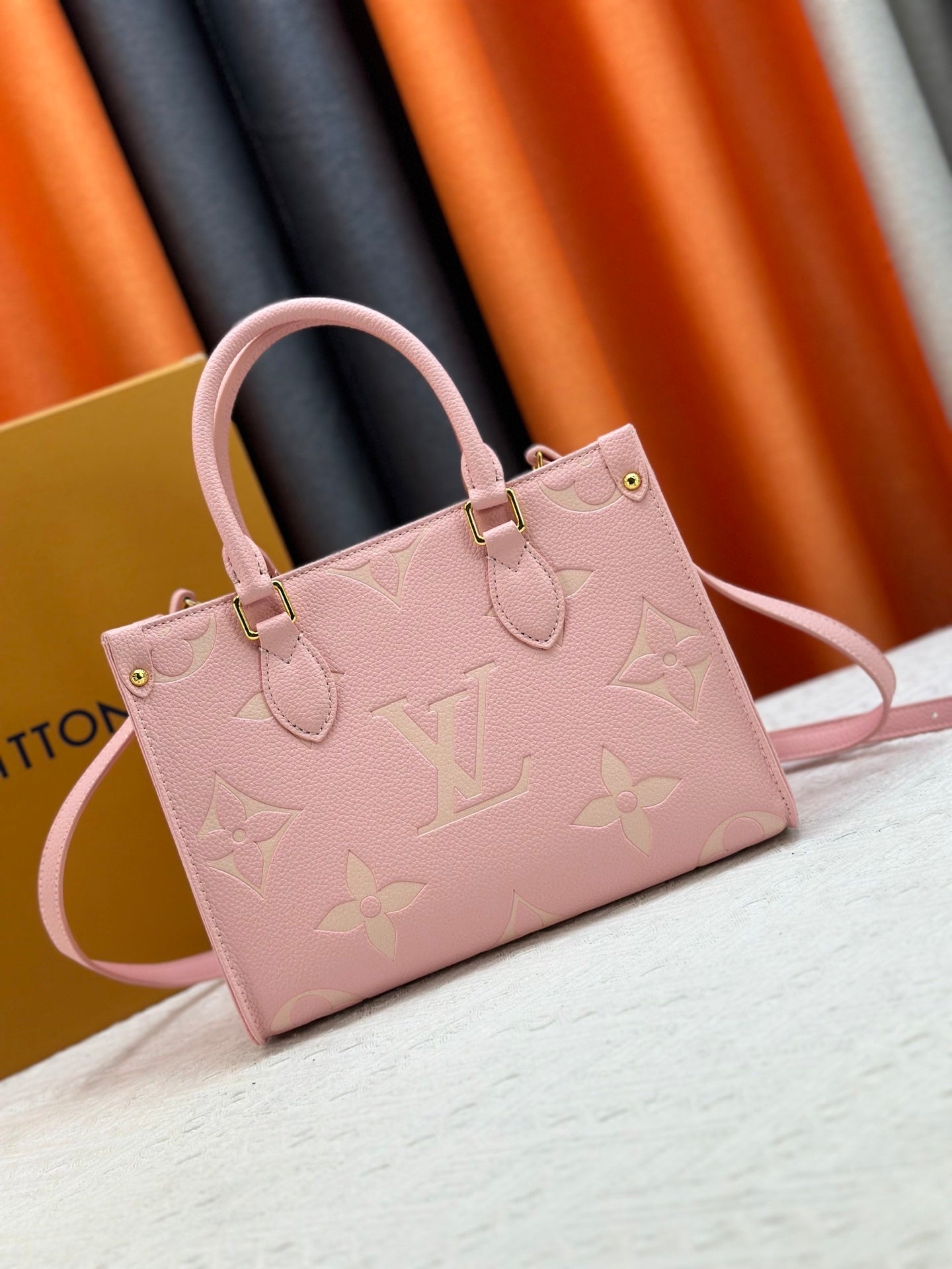 1:1 Pink Monogram OnTheGo