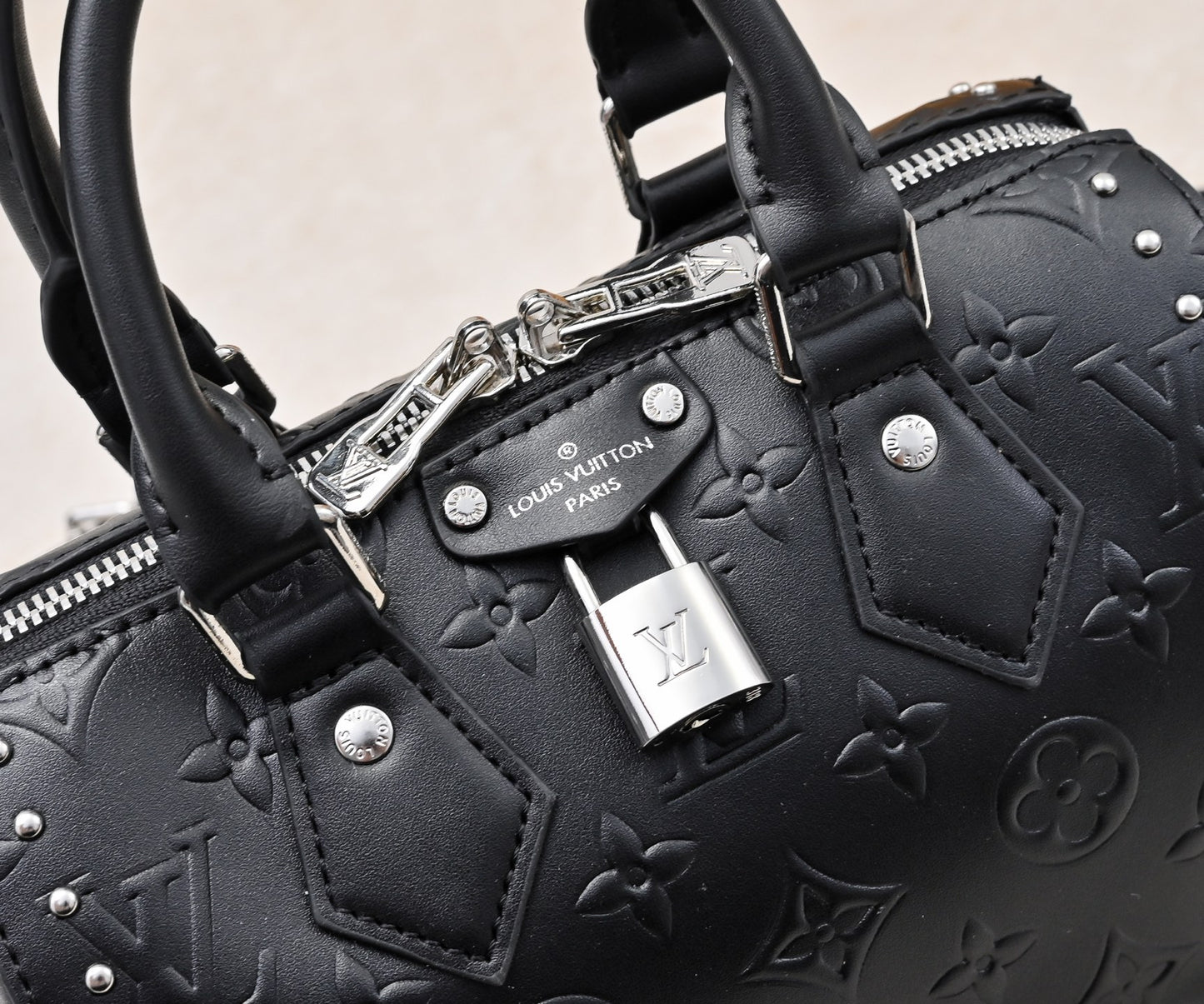 Original quality Black Monogram Speedy Pillow 20