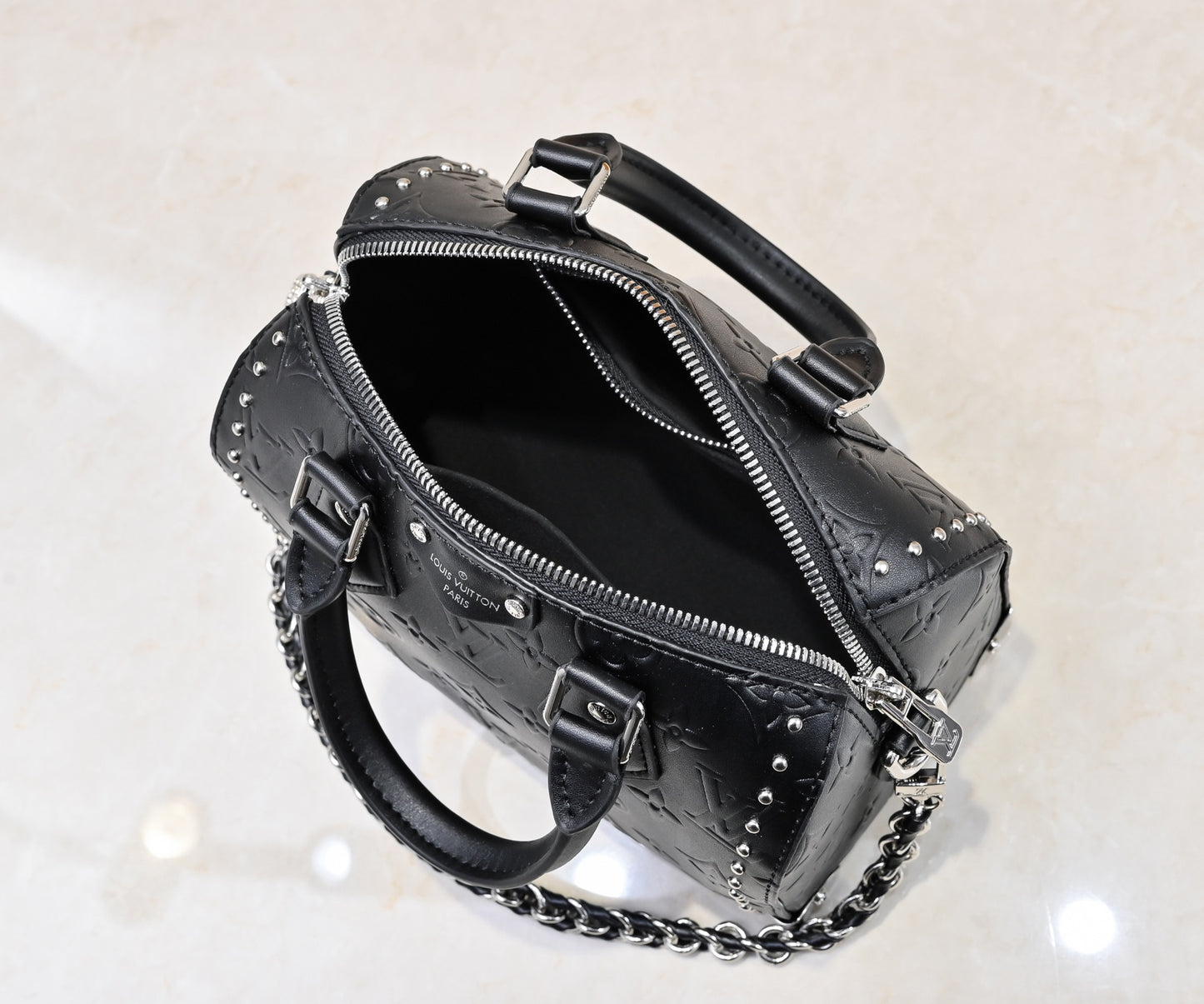 Original quality Black Monogram Speedy Pillow 20