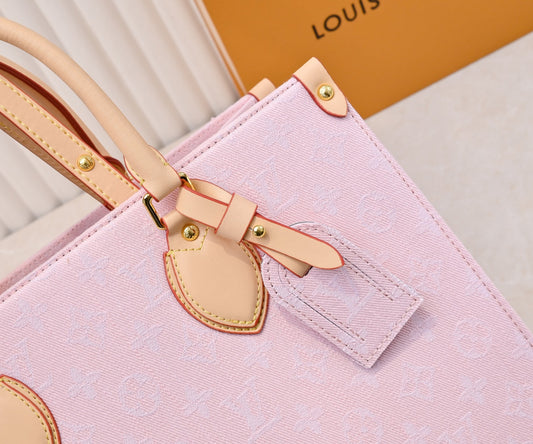 Top quality Pink denim OnTheGo MM