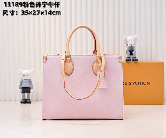 Top quality Pink denim OnTheGo MM